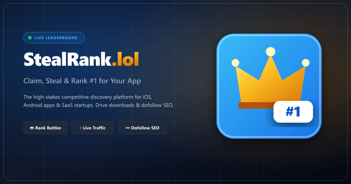 stealrank.lol Open Graph preview